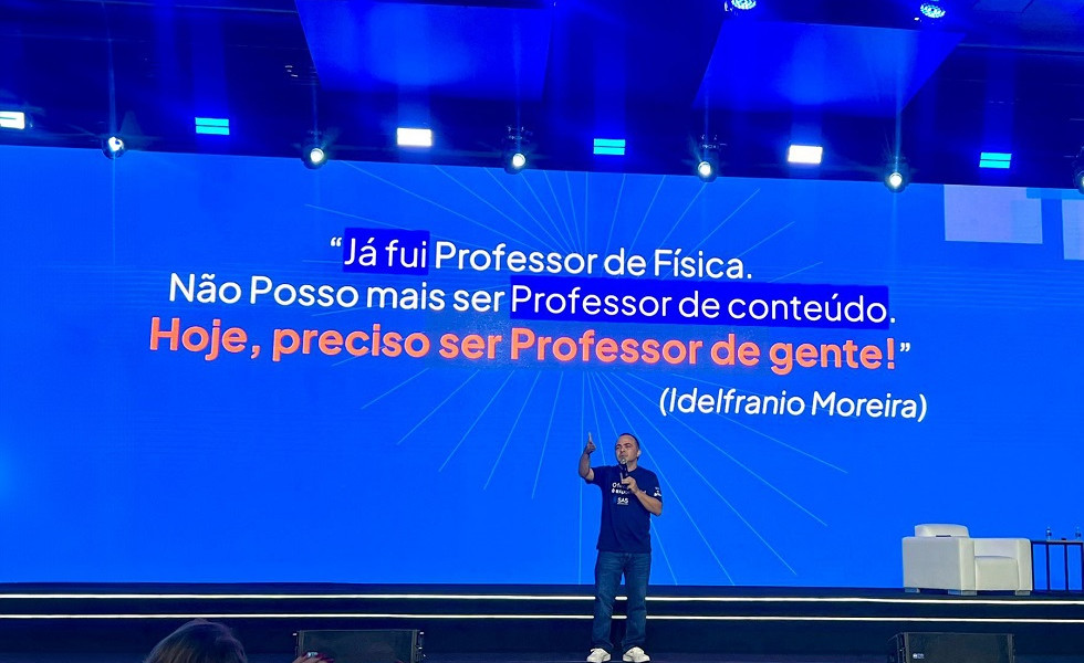 Idelfranio Moreira abordará o novo papel do professor com a IA
